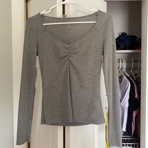 Aeropostale tight bunched front long sleeve